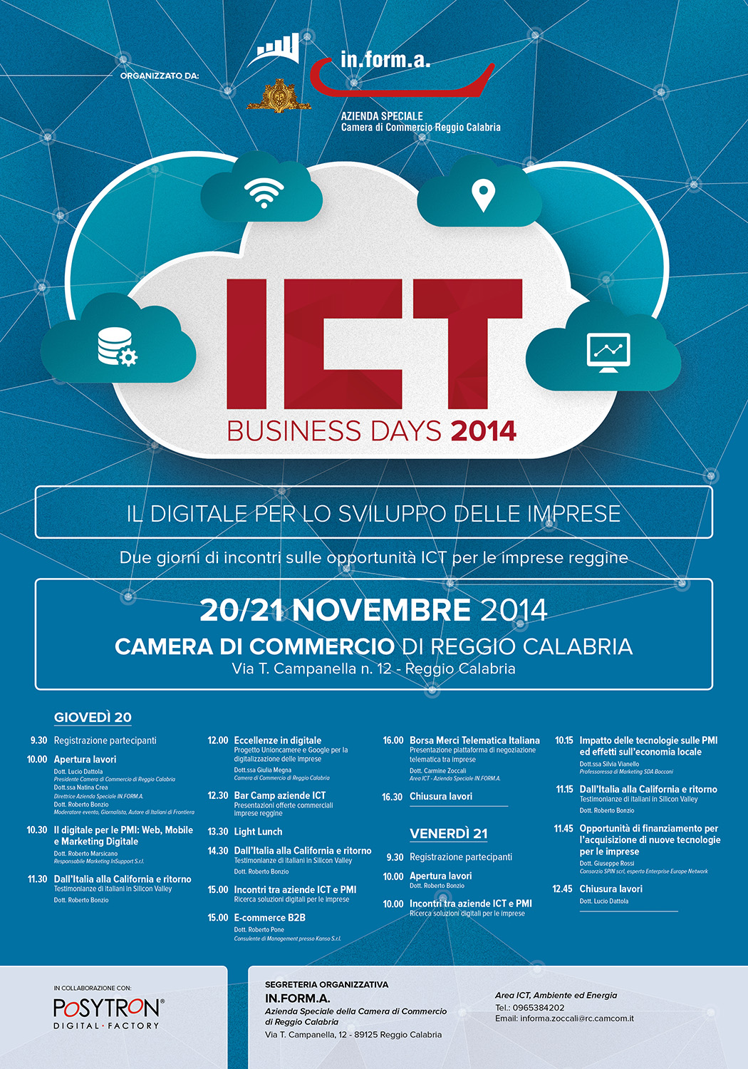 Locandina Festival ICT